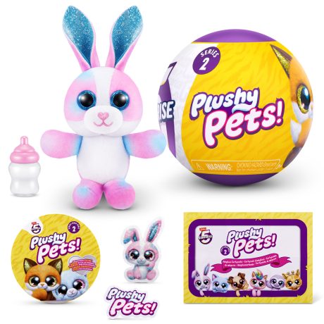 5 Surprise Plushy Pets! Series 2 Mystery Capsule by ZURU