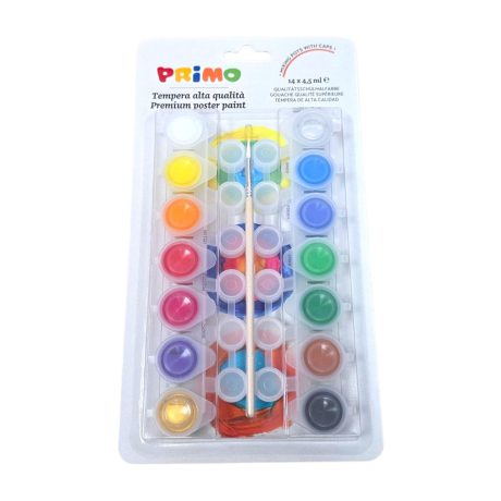 Set Bojrash Tempera 14 x 4.5ml - Primo